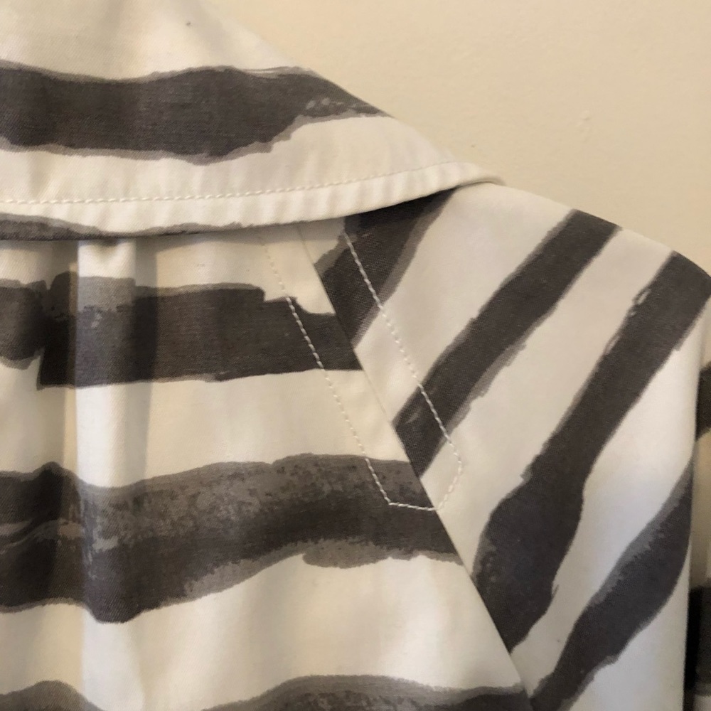 J. Crew Striped Spring Jacket - Picture 6 of 6